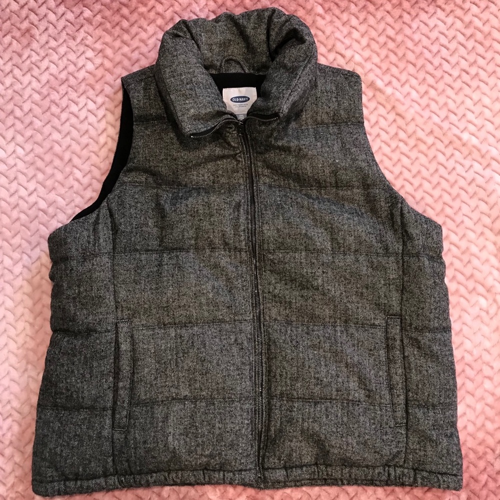 Puffy vest.
